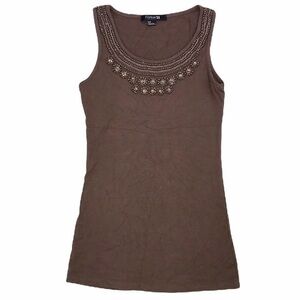 Forever 21 Rhinestone Tank